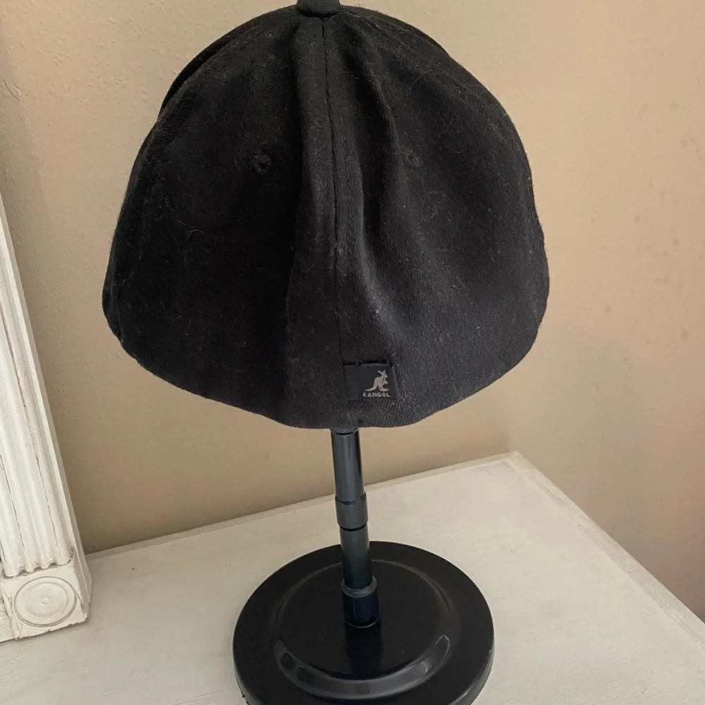 Kangol Classic Wool Flexfit Black Cap L/XL - Picture 6 of 13